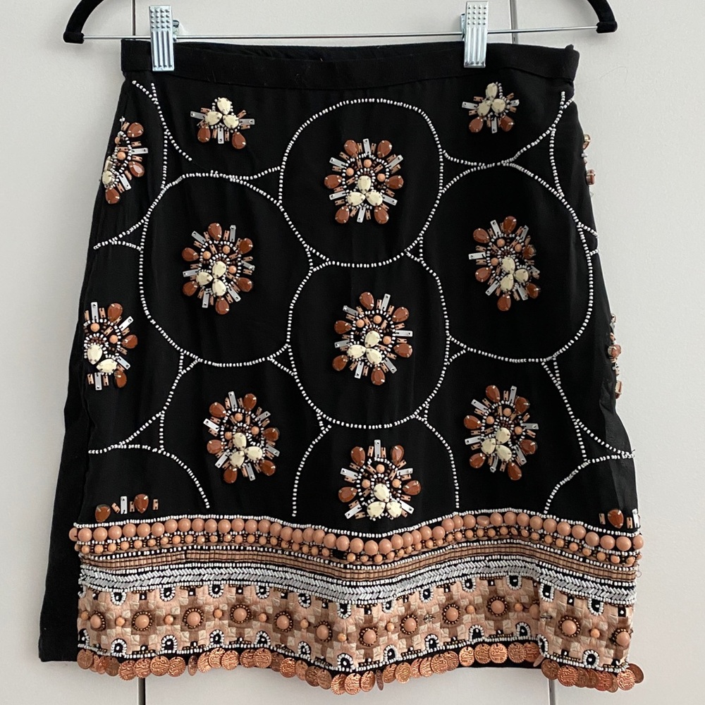 H&M Skirt with beautiful beaded design